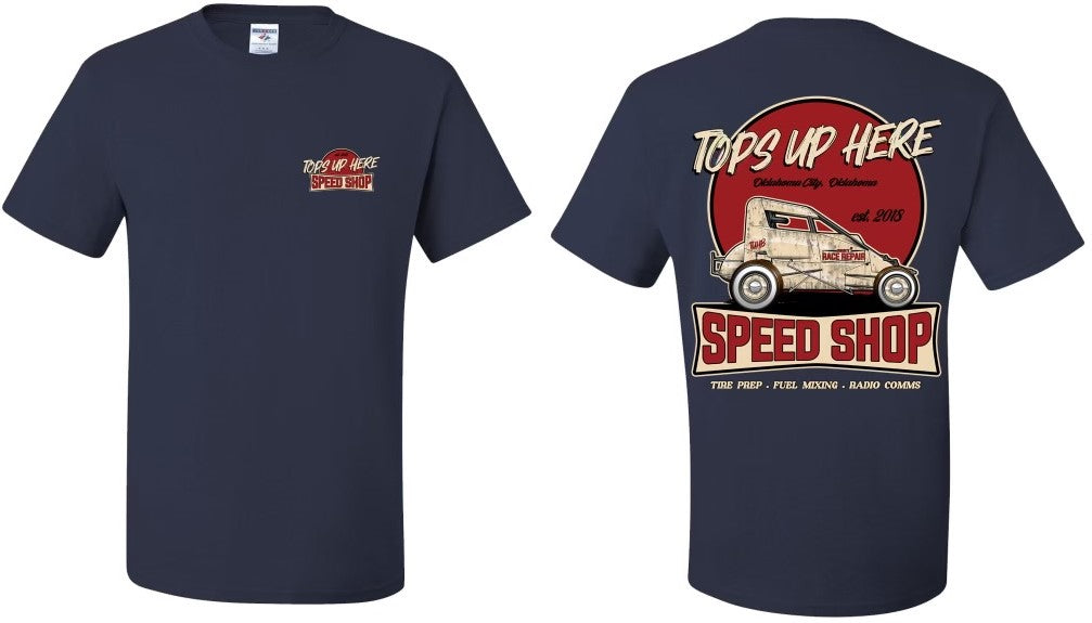 トップス CITY SHOP THROUGH JQ SHIRTS Speed Shop Tee – TUHB Quality Threads